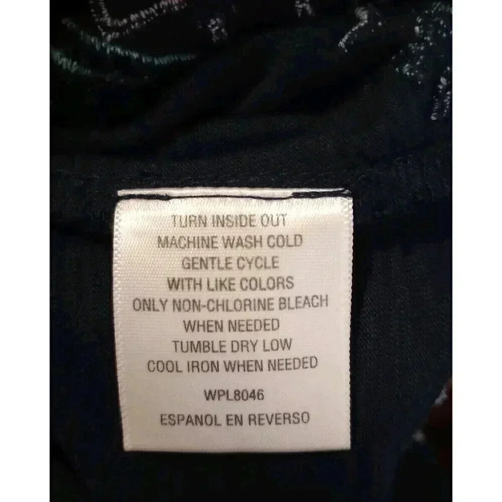 Style & Co Embroidered High Low Sleevess Dress Moroccan Blue Size Medium - Picture 5 of 5